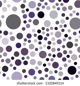 Dark Pink, Blue vector seamless pattern with spheres. Abstract illustration with colored bubbles in nature style. Beautiful design for your business advert.