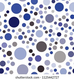 Dark Pink, Blue vector seamless cover with spots. Blurred bubbles on abstract background with colorful gradient. Beautiful design for your business advert.