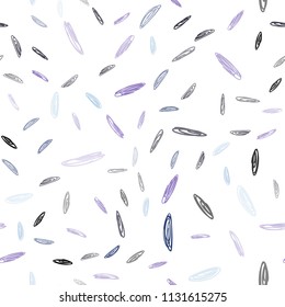 Dark Pink, Blue vector seamless cover with spots. Abstract illustration with colored bubbles in nature style. Pattern can be used for futuristic ad, booklets.
