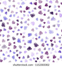 Dark Pink, Blue vector seamless texture with colored lines. Blurred decorative design in simple style with lines. Pattern for ads, posters, banners.