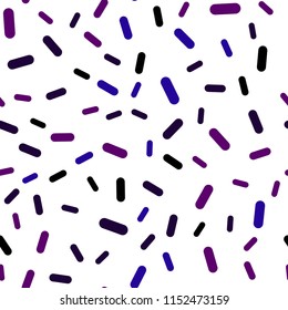 Dark Pink, Blue vector seamless background with straight lines. Modern geometrical abstract illustration with Lines. Best design for your ad, poster, banner.