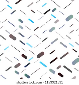 Dark Pink, Blue vector seamless layout with flat lines. Blurred decorative design in simple style with lines. The pattern can be used as ads, poster, banner for commercial.