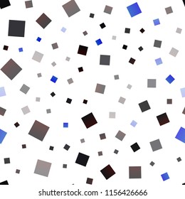 Dark Pink, Blue vector seamless backdrop with rectangles, squares. Decorative design in abstract style with rectangles. Best design for your ad, poster, banner.