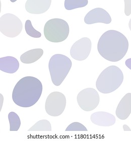 Dark Pink, Blue vector seamless layout with circle spots. Blurred decorative design in abstract style with bubbles. Design for textile, fabric, wallpapers.