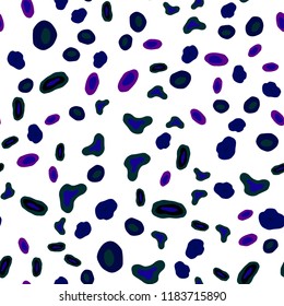 Dark Pink, Blue vector seamless background with bubbles. Modern abstract illustration with colorful water drops. Pattern for design of window blinds, curtains.