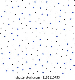 Dark Pink, Blue vector seamless backdrop with dots. Illustration with set of shining colorful abstract circles. Pattern for trendy fabric, wallpapers.
