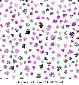 Dark Pink, Blue vector seamless background with straight lines. Shining colored illustration with sharp stripes. Best design for your ad, poster, banner.