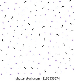 Dark Pink, Blue vector seamless pattern with spheres, triangles. Design with connection of dots and lines on colorful background. Pattern for design of window blinds, curtains.