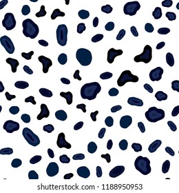 Dark Pink, Blue vector seamless pattern with spheres. Blurred decorative design in abstract style with bubbles. Pattern for design of fabric, wallpapers.