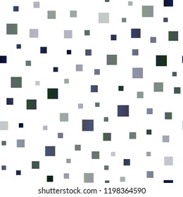 Dark Pink, Blue vector seamless texture in rectangular style. Decorative design in abstract style with rectangles. Pattern for commercials.