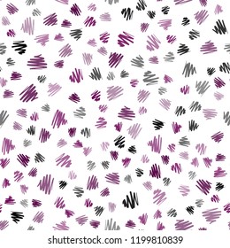 Dark Pink, Blue vector seamless texture with colored lines. Glitter abstract illustration with colored sticks. The pattern for ad, booklets, leaflets.