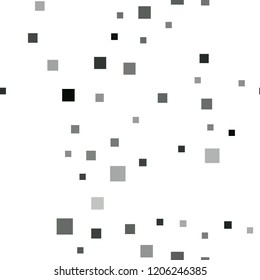 Dark Pink, Blue vector seamless template with crystals, rectangles. Illustration with set of colorful rectangles. The template can be used as a background.