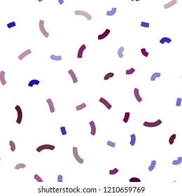 Dark Pink, Blue vector seamless pattern with lava shapes. A completely new color illustration in marble style. The best blurred design for your business.