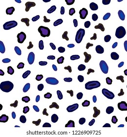 Dark Pink, Blue vector seamless template with circles. Illustration with set of shining colorful abstract circles. Trendy design for wallpaper, fabric makers.