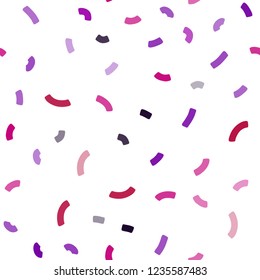 Dark Pink, Blue vector seamless background with lava shapes. Shining crooked illustration in marble style. Marble style for your business design.
