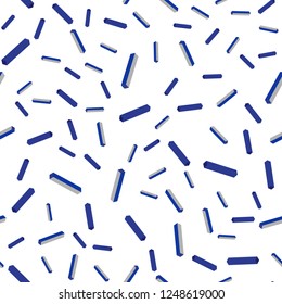 Dark Pink, Blue vector seamless, isometric background with straight lines. Modern geometrical abstract illustration with Lines. Pattern for design of fabric, wallpapers.