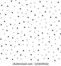 Dark Pink, Blue vector seamless pattern with spheres. Blurred bubbles on abstract background with colorful gradient. Template for business cards, websites.