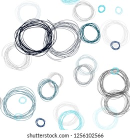 Dark Pink, Blue vector seamless backdrop with dots. Beautiful colored illustration with blurred circles in nature style. Design for wallpaper, fabric makers.