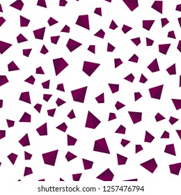 Dark Pink, Blue vector seamless, isometric texture with triangular style. Beautiful illustration with triangles in nature style. Pattern for trendy fabric, wallpapers.