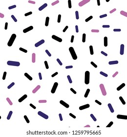 Dark Pink, Blue vector seamless pattern with sharp lines. Lines on blurred abstract background with gradient. The pattern for ad, booklets, leaflets.