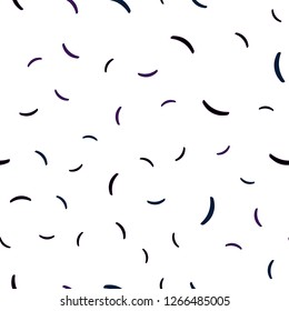 Dark Pink, Blue vector seamless background with bent lines. Colorful abstract illustration with gradient lines. Abstract style for your business design.