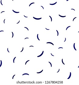 Dark Pink, Blue vector seamless pattern with lines. A shining illustration, which consists of curved lines. Template for cell phone screens.