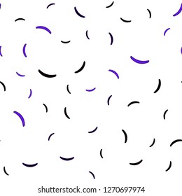 Dark Pink, Blue vector seamless backdrop with wry lines. Colorful illustration in simple style with gradient. New composition for your brand book.
