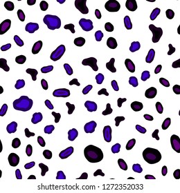 Dark Pink, Blue vector seamless pattern with spheres. Modern abstract illustration with colorful water drops. Pattern for design of window blinds, curtains.
