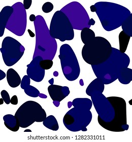 Dark Pink, Blue vector seamless background with bubbles. Abstract illustration with colored bubbles in nature style. Template for business cards, websites.