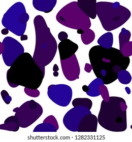 Dark Pink, Blue vector seamless template with circles. Modern abstract illustration with colorful water drops. Template for business cards, websites.