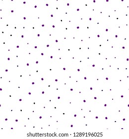 Dark Pink, Blue vector seamless layout with circle shapes. Illustration with set of shining colorful abstract circles. Pattern for trendy fabric, wallpapers.