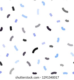 Dark Pink, Blue vector seamless background with liquid shapes. Blurred geometric sample with gradient bubbles.  Pattern for your business design.
