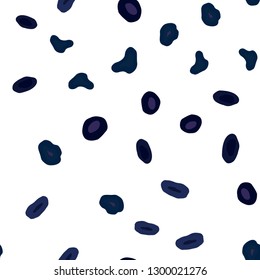 Dark Pink, Blue vector seamless texture with disks. Illustration with set of shining colorful abstract circles. Design for textile, fabric, wallpapers.