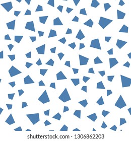 Dark Pink, Blue vector seamless, isometric cover with polygonal style. Abstract gradient illustration with triangles. Template for business cards, websites.