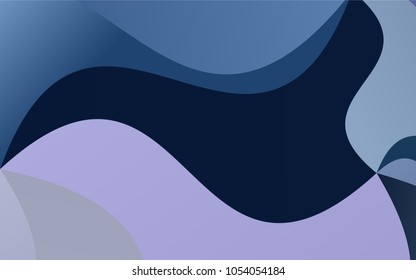 Dark Pink, Blue vector shining cranked pattern. An elegant bright illustration with gradient. A completely new template for your business design.