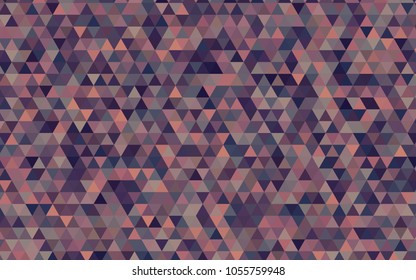 Dark Pink, Blue vector shining triangular background. Colorful illustration in abstract style with gradient. The template can be used as a background for cell phones.