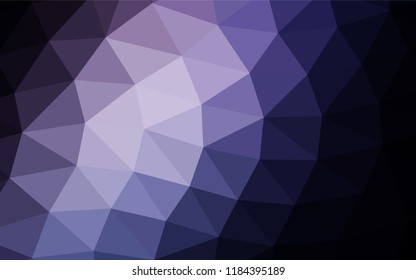Dark Pink, Blue vector shining triangular background. Creative geometric illustration in Origami style with gradient. The completely new template can be used for your brand book.