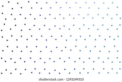 Dark Pink, Blue vector  shining triangular layout. A sample with polygonal shapes. Template for cell phone's backgrounds.