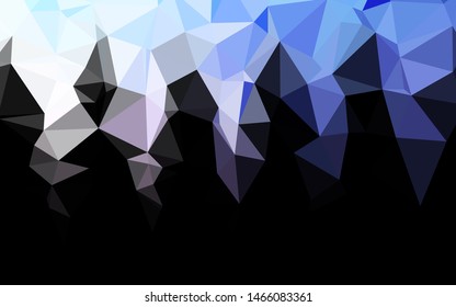Dark Pink, Blue vector shining triangular template. An elegant bright illustration with gradient. Completely new design for your business.