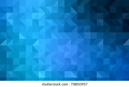 Dark Pink, Blue vector shining triangular background. Shining illustration, which consist of triangles. The polygonal design can be used for your web site.