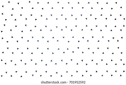 Dark Pink, Blue vector of small triangles on white background. Illustration of abstract texture of triangles. Pattern design for banner, poster, cover.
