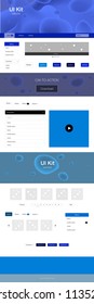 Dark Pink, Blue vector style guide with bent lines. Creative illustration in halftone marble style with gradient. Simple colorful design for websites.