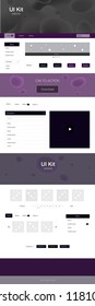 Dark Pink, Blue vector style guide with bent lines. Modern gradient abstract illustration with bandy lines. This sample is for your website.