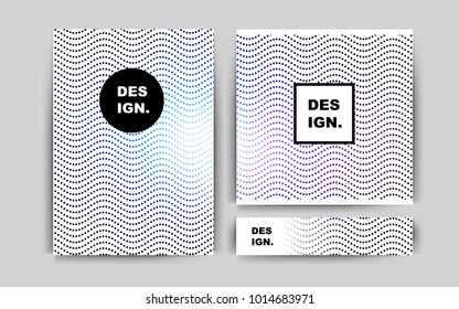 Dark Pink, Blue vector template for landing pages. Blurred decorative design in abstract style with textbox. Completely new template for your brand book.