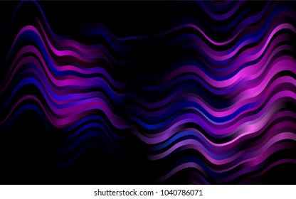 Dark Pink, Blue vector template with bubble shapes. Geometric illustration in marble style with gradient.  The template for cell phone backgrounds.