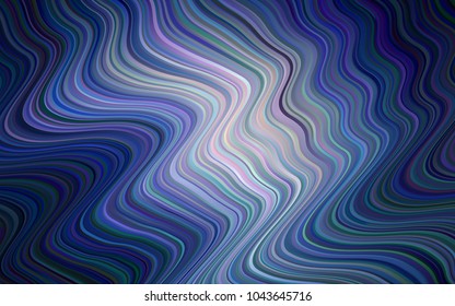 Dark Pink, Blue vector template with abstract circles. A vague circumflex abstract illustration with gradient. New composition for your brand book.