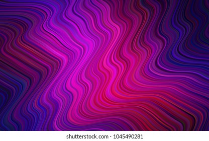Dark Pink, Blue vector template with bubble shapes. Colorful illustration in abstract memphis style with gradient. Memphis design for your web site.