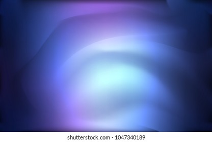 Dark Pink, Blue vector template with abstract circles. Colorful abstract illustration with gradient lines. A new texture for your  ad, booklets, leaflets.
