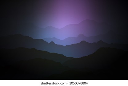 Dark Pink, Blue vector template with bubble shapes. Modern gradient abstract illustration with bandy lines. The best blurred design for your business.