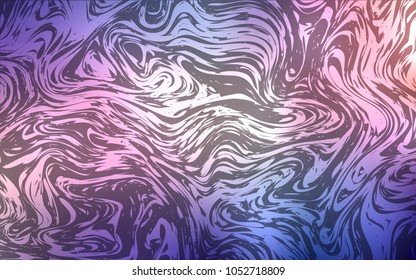 Dark Pink, Blue vector template with bubble shapes. A sample with blurred bubble shapes. A completely new memphis design for your business.
